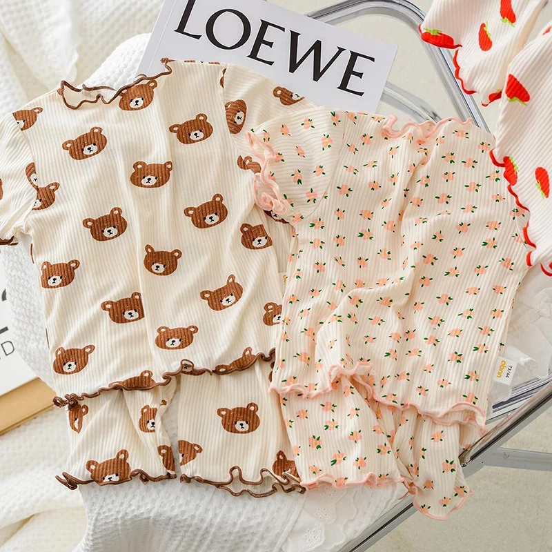 Baby Sleep Suit - 2026 Summer cotton cartoon casual Pajama