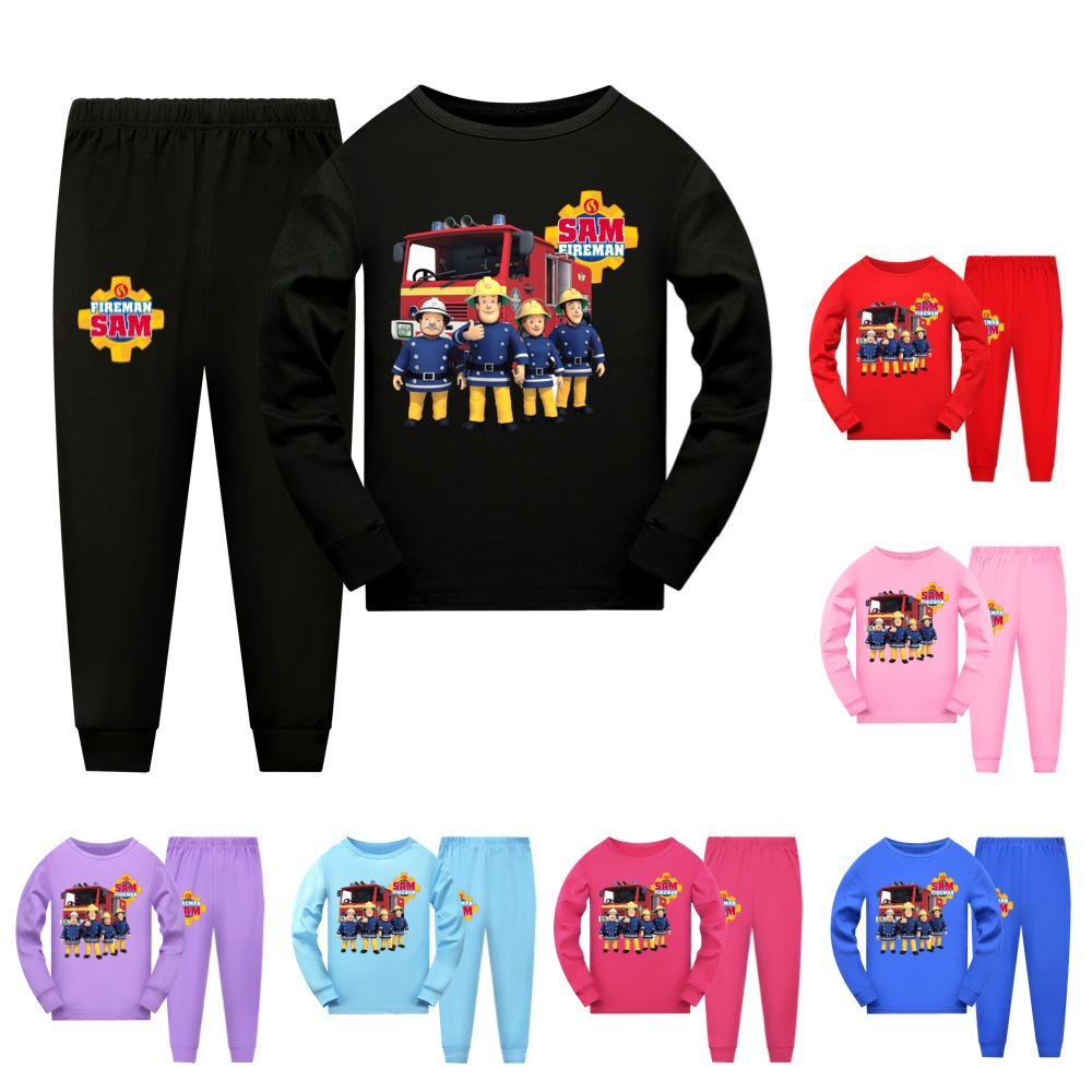 Baby Sleep Suit - Anime Fireman Sam Clothes Kids Fire