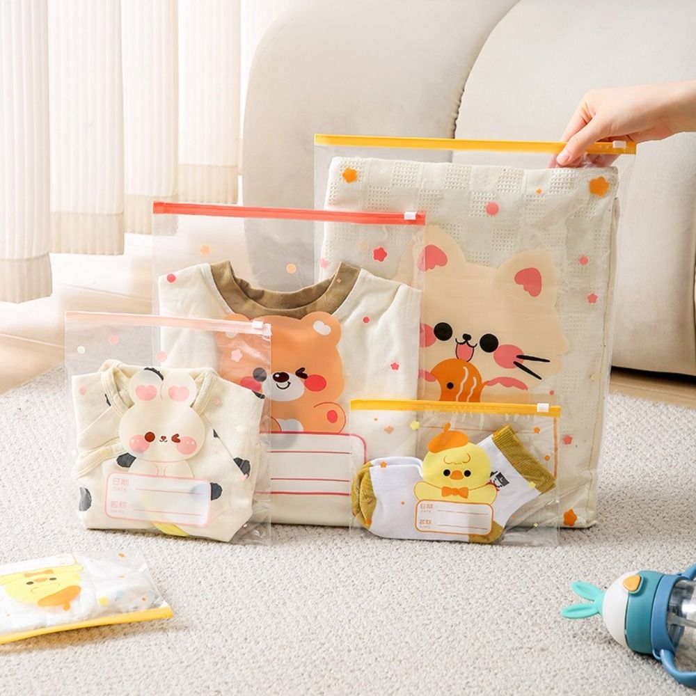 Baby Clothes Organiser - 10PCS Multi-size Storage Bag Portable Baby