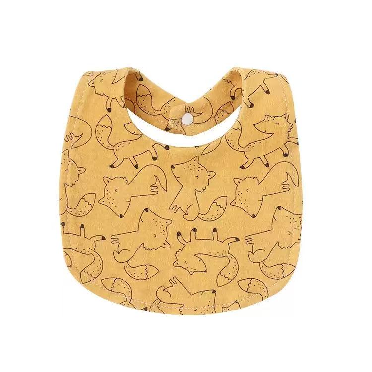 Baby Clothing Boy - 100% Cotton Baby Bibs Waterproof Bandana