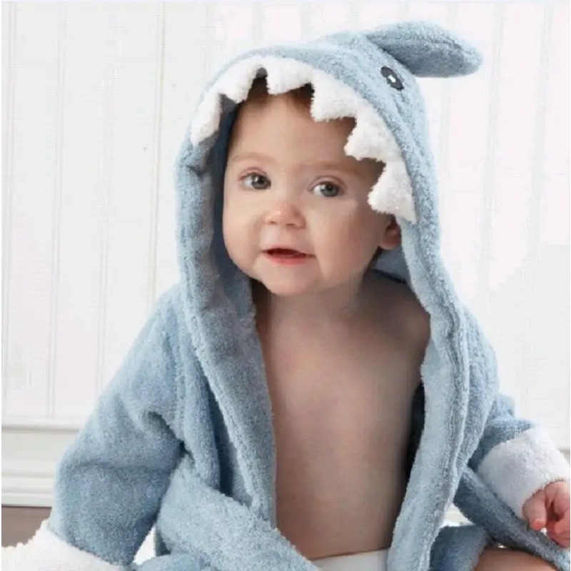 Cotton Baby Robe Bath Towel Ca - đánh giá và giá Baby Sleep Suit