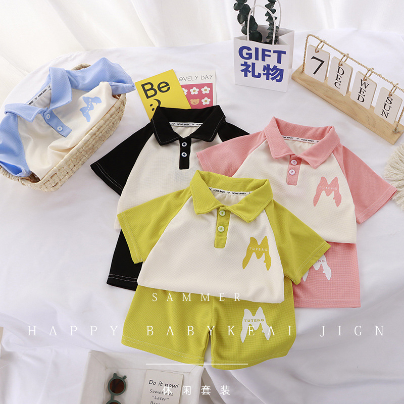 Summer Short Sleeve 2PCS Set G - đánh giá và giá Baby Clothing Wholesale
