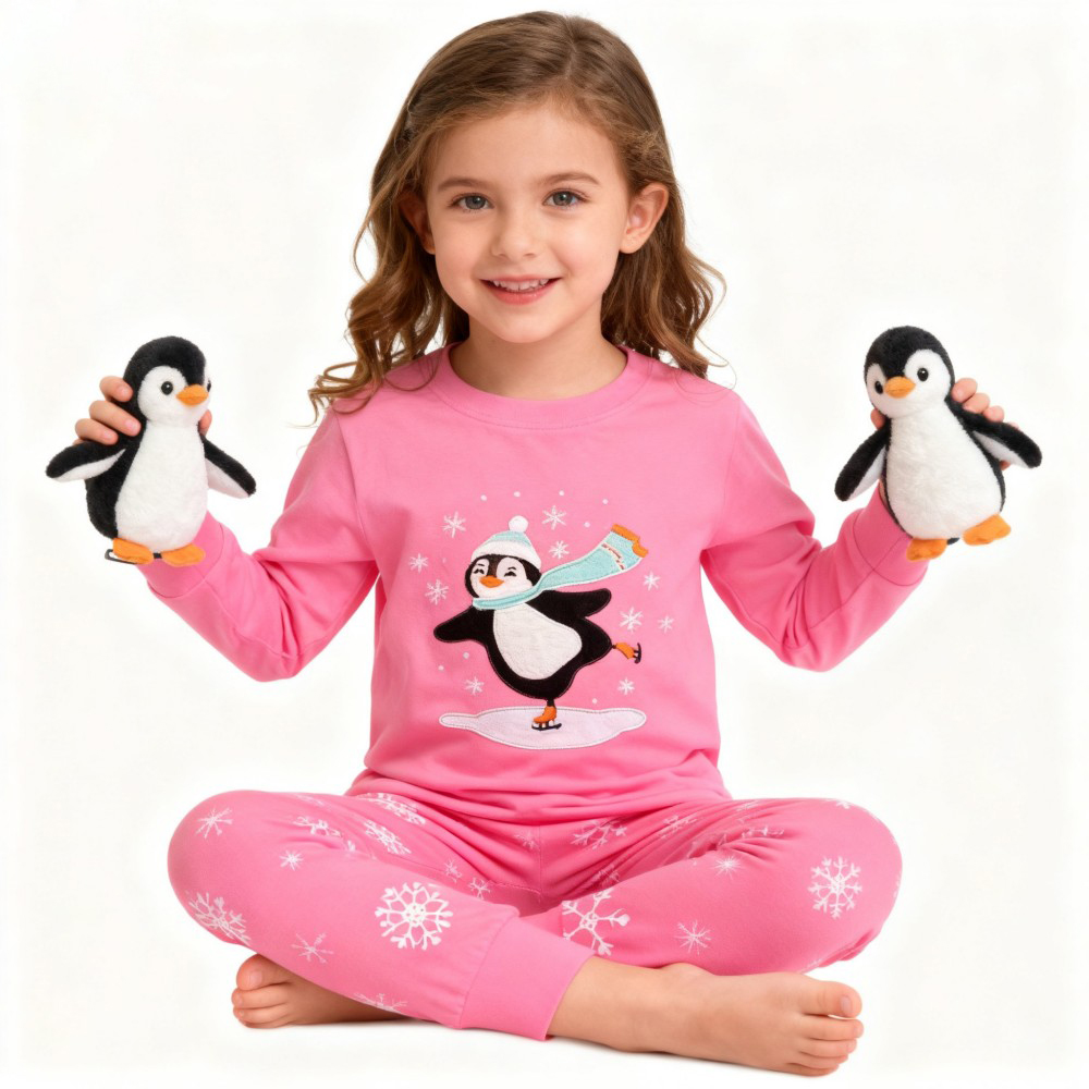 100 Cotton Girls Christmas Paj - đánh giá và giá Baby Sleep Suit