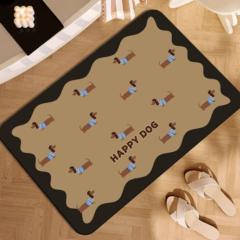 Cartoon Dachshund Carpet Mat R - đánh giá và giá Baby Clothing Made In Usa