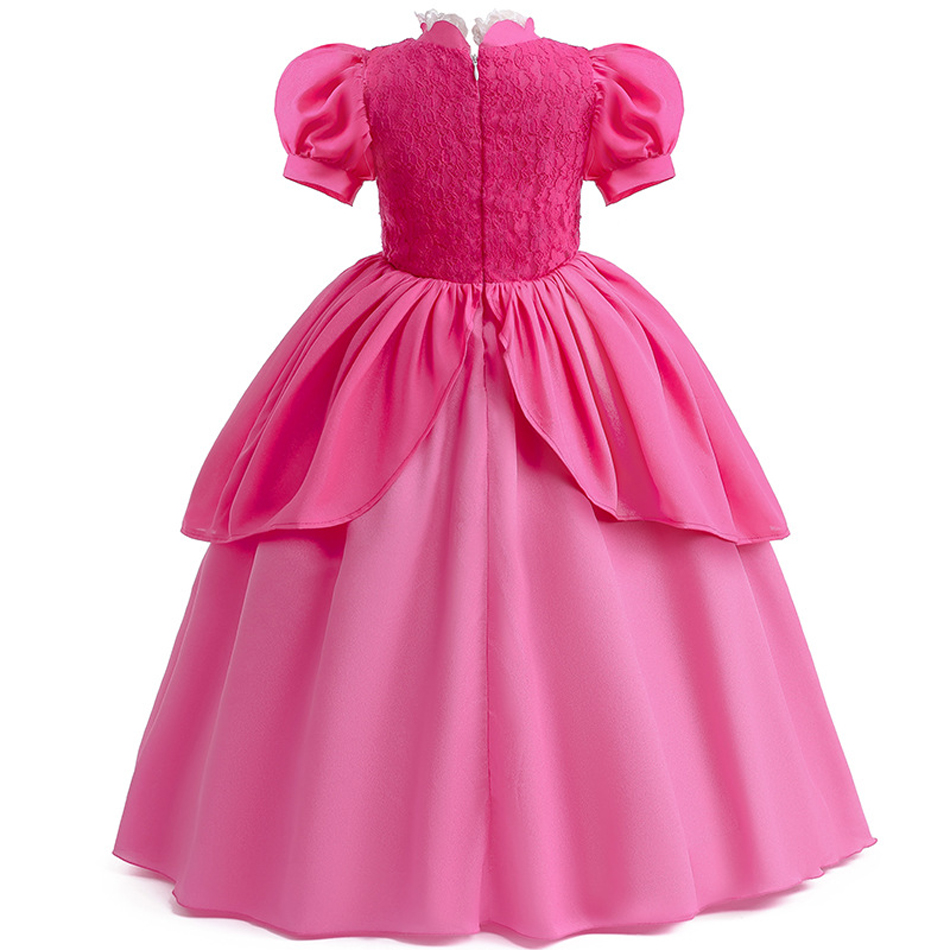 Peach Princess Dress For Girl  - đánh giá và giá Baby Q Clothing