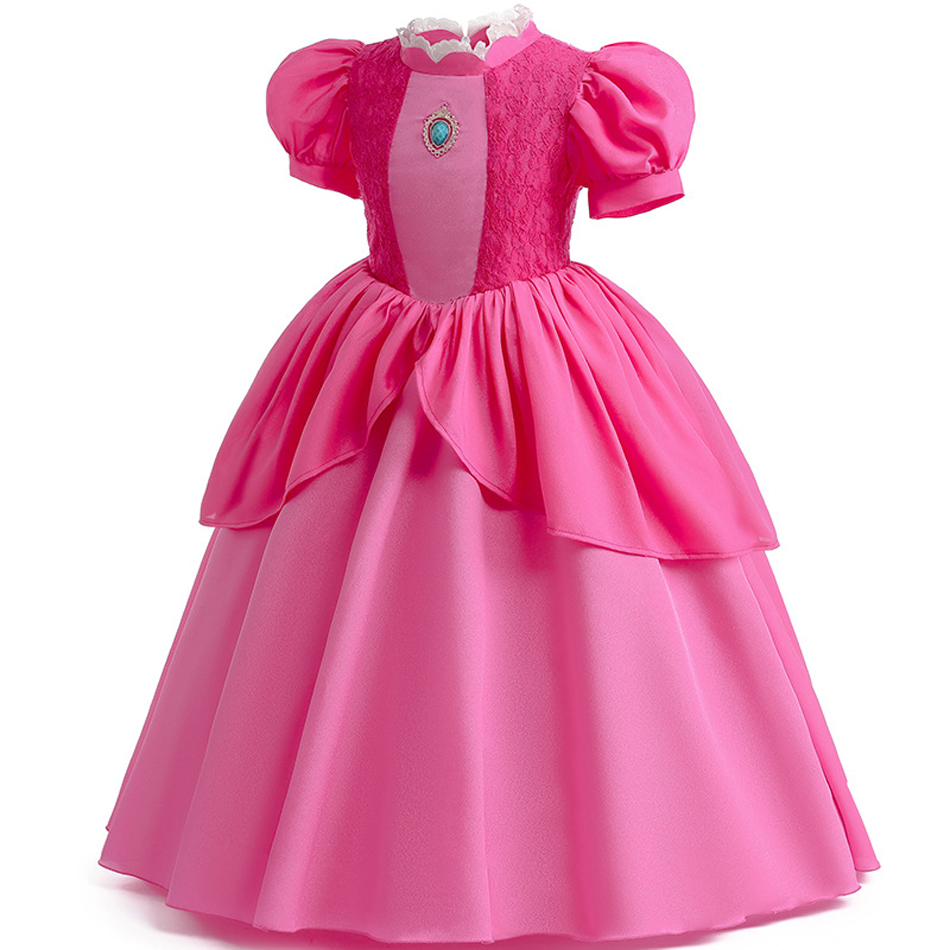 Peach Princess Dress For Girl  - đánh giá và giá Baby Q Clothing
