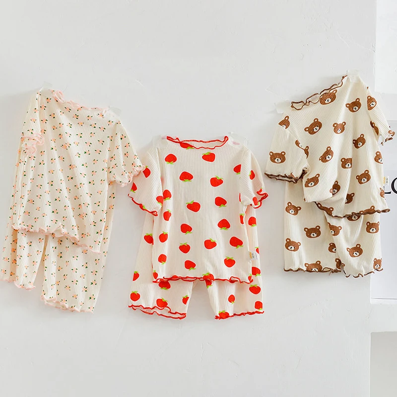 2026 Summer cotton cartoon cas - đánh giá và giá Baby Sleep Suit