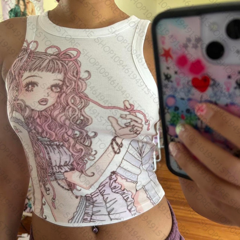 top mujer Tanks & Camis Tops P - đánh giá và giá Baby Y2K Clothing