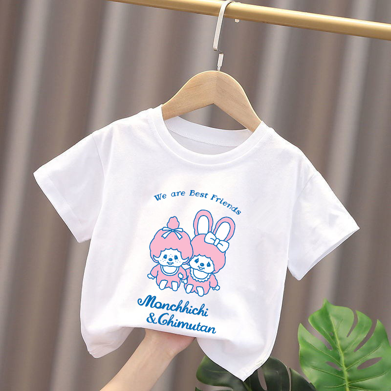 Monchhichi Kids T-shirts Anime - đánh giá và giá Baby Clothing For Girls