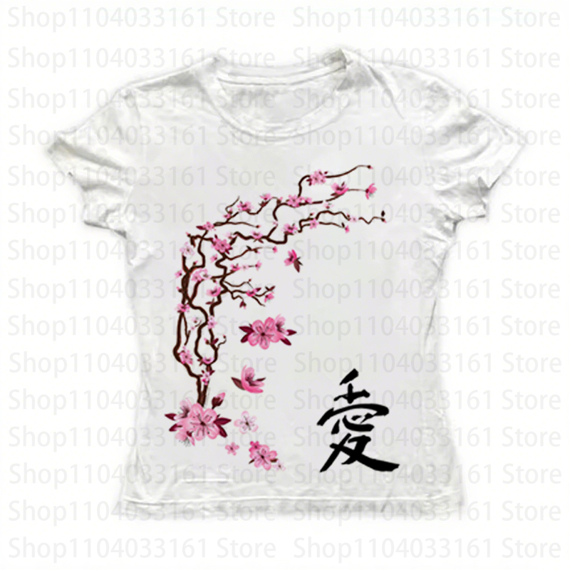 Y2k Tops T-shirt Gothic Woman  - đánh giá và giá Baby Y2K Clothing