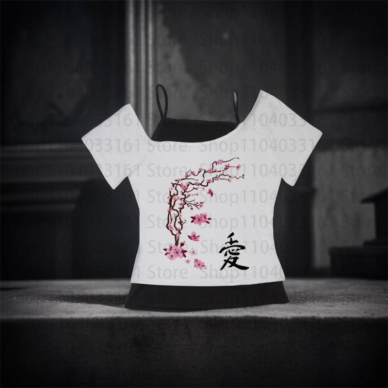 Y2k Tops T-shirt Gothic Woman  - đánh giá và giá Baby Y2K Clothing