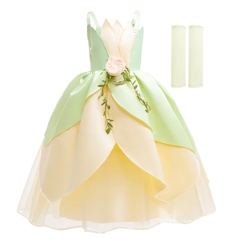 Kids Role Play Princess Dress  - đánh giá và giá Baby Q Clothing