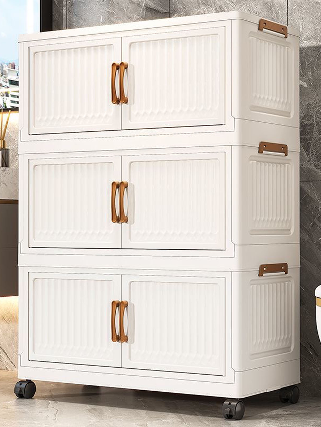 Foldable No-Install Multi-Laye - đánh giá và giá Baby Clothing Storage