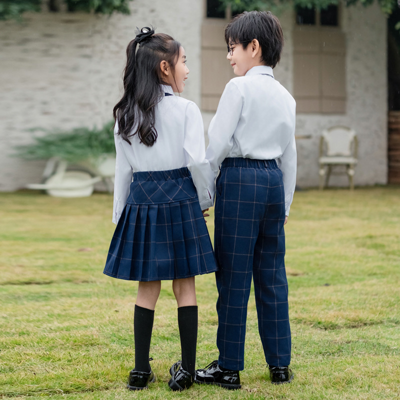 Kids British Plaid Vest Shirt  - đánh giá và giá Baby Q Clothing