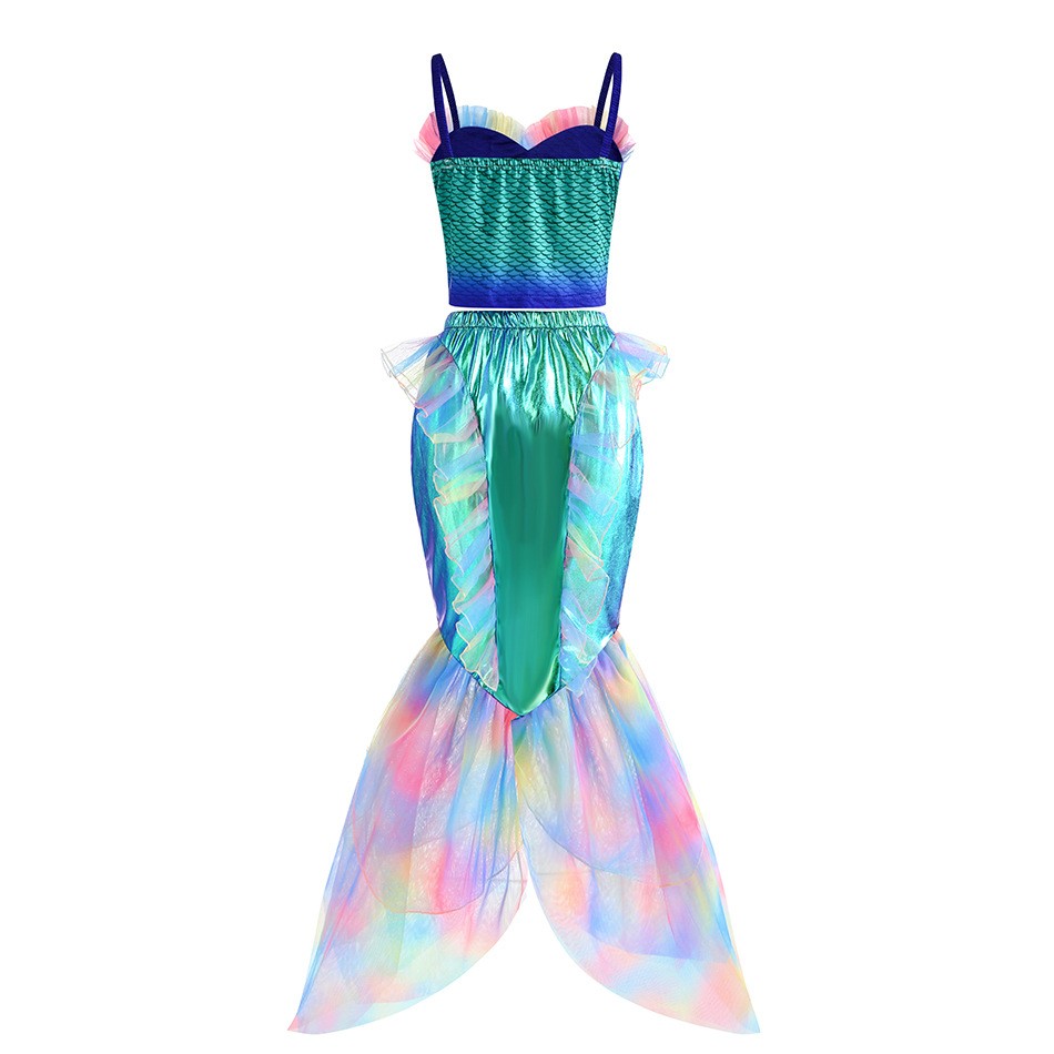 Disney Mermaid Dress Up Costum - đánh giá và giá Baby Q Clothing