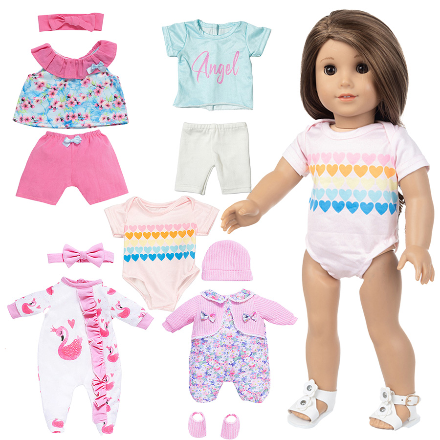 Doll Clothes for 18inch Reborn - đánh giá và giá Baby Clothing For Girls