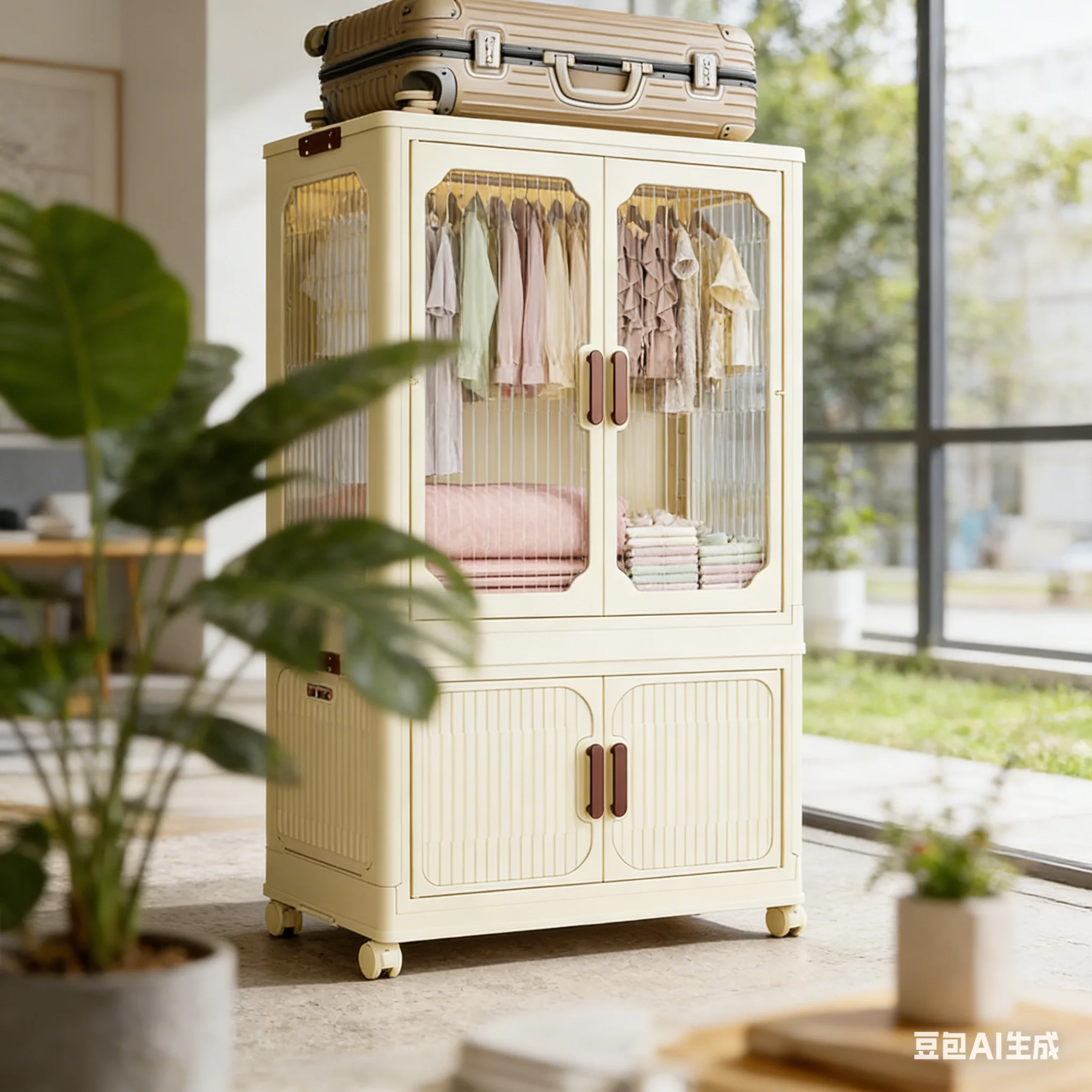 AOLIVIYA Baby Plastic Wardrobe - đánh giá và giá Baby Clothing Storage
